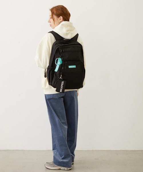 ミルクフェド　リュック 楽天市場】ミルクフェド MILKFED. リュック ダブルジップ バック