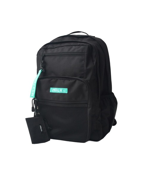 23L】W ZIP BACKPACK LtGREEN【PC収納可・A4サイズ・WEB限定】（バック