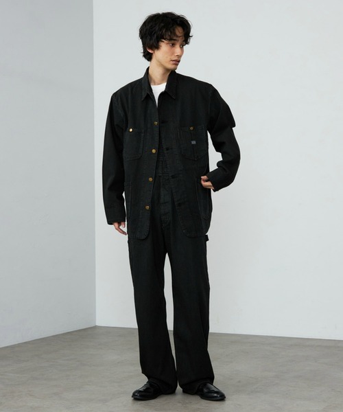 Lee DUNGAREESデニムオーバーオール サロペット 日本製 L Lee サロペット オーバーオール Lee/リー オーバーオール