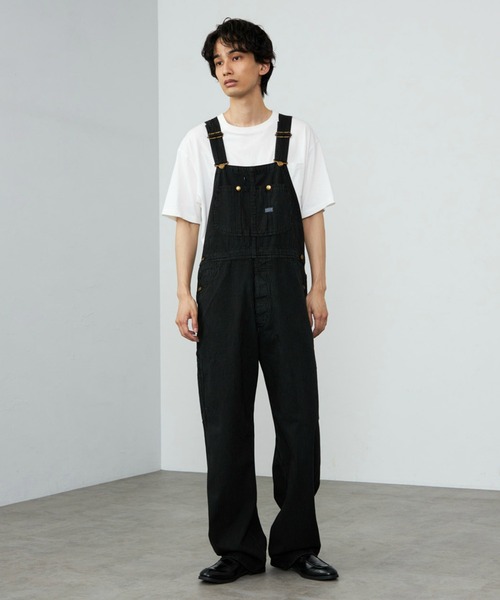 Lee DUNGAREESデニムオーバーオール サロペット 日本製 L Lee/リー DUNGAREESオーバーオールパンツ/サロペット/デニムサロペット