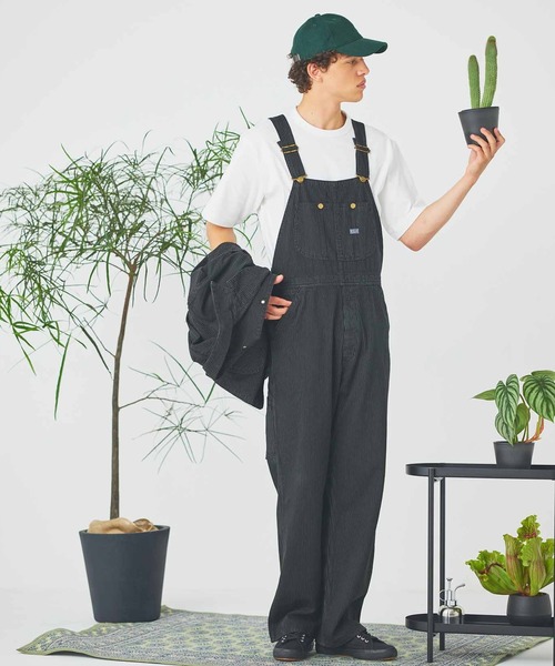 Lee DUNGAREESデニムオーバーオール サロペット 日本製 L Lee/リー【お気に入り1.6万超】デニムサロペット/オーバーオール