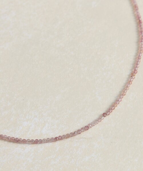mystic(ミスティック)の「Lara天然石のビーズネックレス(ネックレス・レディース・オフホワイト/グリーン/ピンク・ONE SIZE)」の6枚目の写真