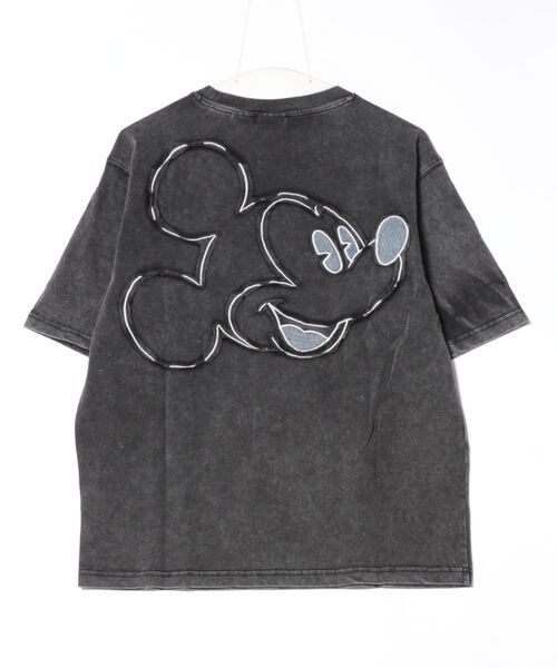 Desigual（デシグアル）の「ミッキーマウスパッチワークTシャツ Mickey Mouse（Tシャツ/カットソー・メンズ・ブラック・L/XL/S/M/XXL）」の2枚目の写真