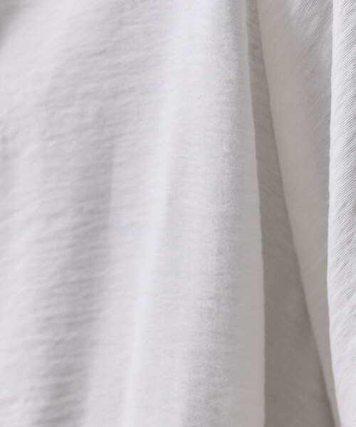 OPAQUE.CLIP(オペークドットクリップ)の「シアーバルーンペプラムブルゾン【洗える】(ブルゾン・レディース・ブラック/アイボリー/ダークブラウン・42/40/38)」の7枚目の写真