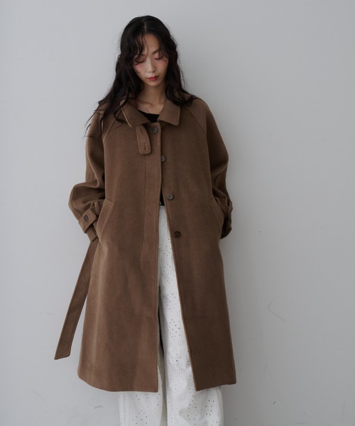 Long Over Coat / ロングオーバーコート（ステンカラーコート