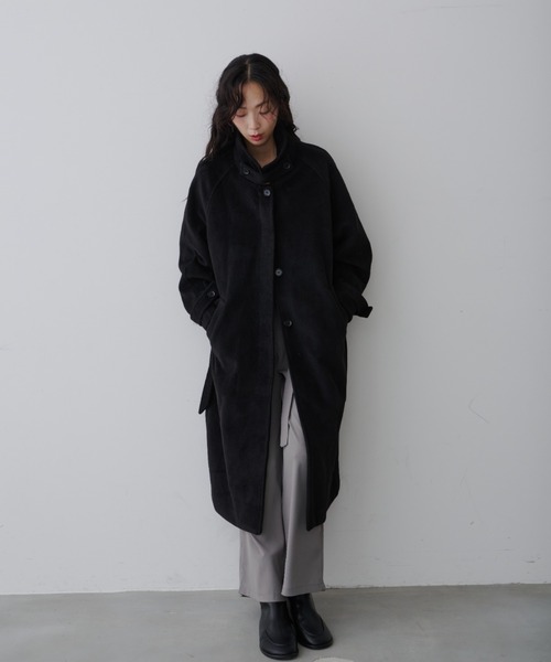 セール】Long Over Coat / ロングオーバーコート（ステンカラーコート