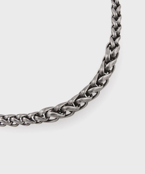 Paul Smith(ポールスミス)の「【限定】ウーブンチェーン ブレスレット【250926 EC240W】(ブレスレット・メンズ・シルバー・FREE)」の3枚目の写真