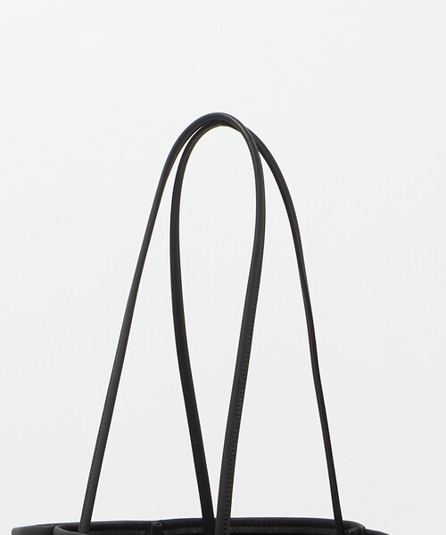 Steven Alan（スティーブンアラン）の「＜AMIACALVA＞OILED COTTON WOOL TOTE M/バッグ（ショルダーバッグ・レディース・ブラック・FREE）」の5枚目の写真