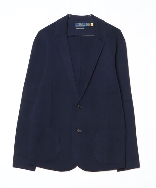 POLO RALPH LAUREN(ポロ ラルフ ローレン)の「ウォッシャブル ウール ブレザー カーディガン(カーディガン/ボレロ・メンズ・ブルー・S/M/L/XS)」の3枚目の写真