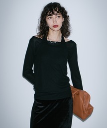 HANNE | ホルターレイヤードシアーロンTEE(Tシャツ/カットソー)