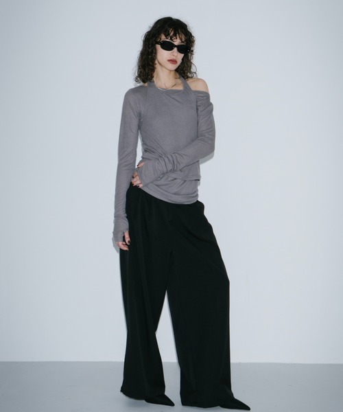 yoriコットンシアーロンTee yoriコットンシアーロンTee コットンシアーロンTee【2025AW】 | all