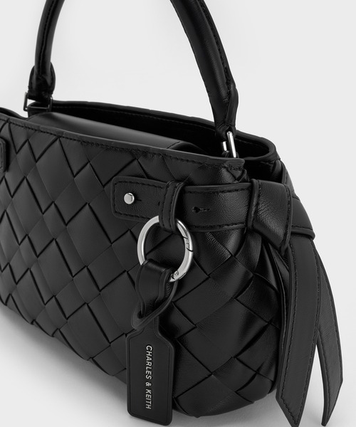 Ivette イヴェット ウーブントップハンドルバッグ（トートバッグ