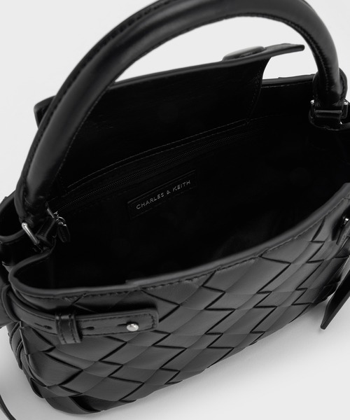 Ivette イヴェット ウーブントップハンドルバッグ（トートバッグ