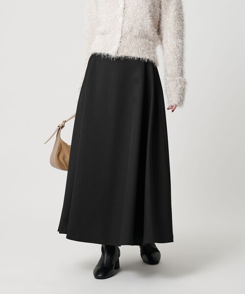 BEAUTY&YOUTH UNITED ARROWS（ビューティーアンドユースユナイテッドアローズ）の「ポリエステルツイル サーキュラースカート ウォッシャブル（スカート・レディース・ベージュ/ブラック・M/S）」の7枚目の写真