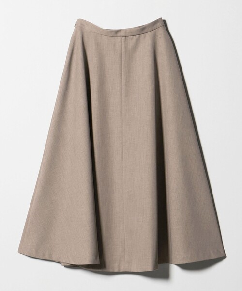 BEAUTY&YOUTH UNITED ARROWS（ビューティーアンドユースユナイテッドアローズ）の「ポリエステルツイル サーキュラースカート ウォッシャブル（スカート・レディース・ベージュ/ブラック・M/S）」の14枚目の写真