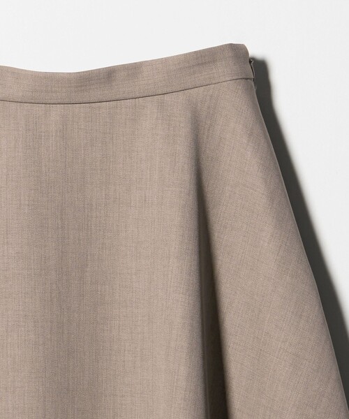 BEAUTY&YOUTH UNITED ARROWS（ビューティーアンドユースユナイテッドアローズ）の「ポリエステルツイル サーキュラースカート ウォッシャブル（スカート・レディース・ベージュ/ブラック・M/S）」の15枚目の写真