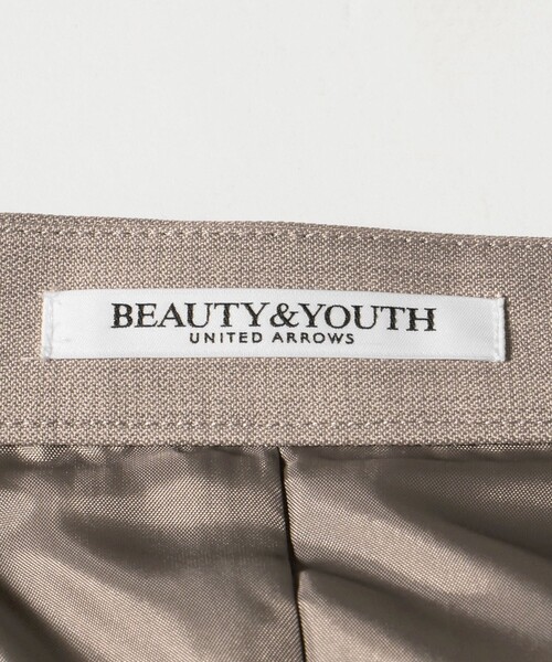BEAUTY&YOUTH UNITED ARROWS（ビューティーアンドユースユナイテッドアローズ）の「ポリエステルツイル サーキュラースカート ウォッシャブル（スカート・レディース・ベージュ/ブラック・M/S）」の22枚目の写真