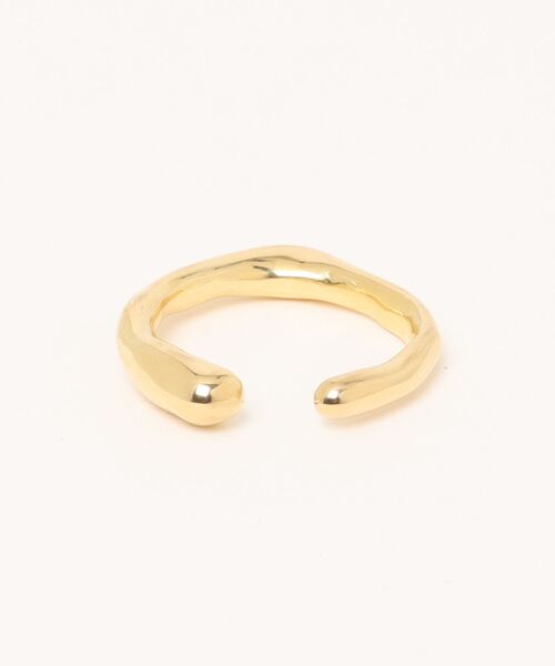 Scrap Book（スクラップブック）の「【Aperdiem】Flow Wide RG&EC リング&イアーカフ（リング・レディース・シルバー/ゴールド・15 ）」の3枚目の写真