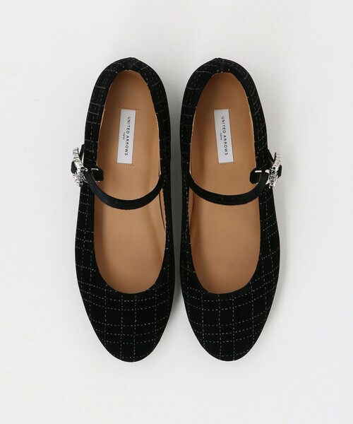 UNITED ARROWS(ユナイテッドアローズ)の「グリッター ベルベット メリージェーン シューズ(その他シューズ・レディース・その他1・35h/37/36/35/38/37h/36h)」の5枚目の写真