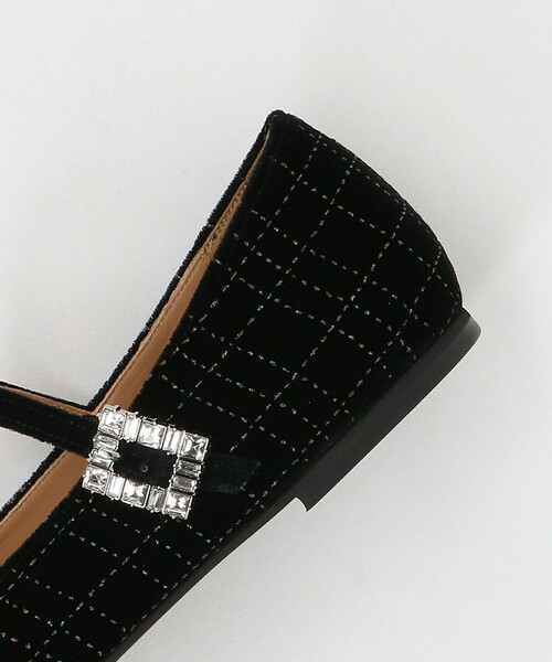 グリッター ベルベット メリージェーン シューズ（その他シューズ