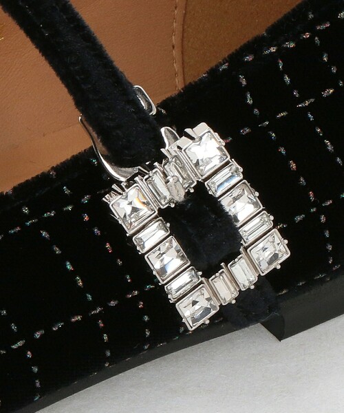 UNITED ARROWS(ユナイテッドアローズ)の「グリッター ベルベット メリージェーン シューズ(その他シューズ・レディース・その他1・35h/37/36/35/38/37h/36h)」の12枚目の写真