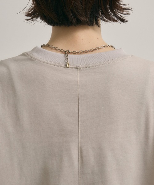 Paradise Picnic(パラダイスピクニック)の「cloche レースパッチロゴロンT(Tシャツ/カットソー・レディース・ホワイト/ベージュ/ブラック・FREE)」の17枚目の写真