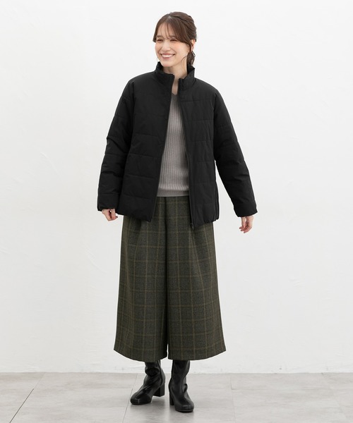 Honeys(ハニーズ)の「【非フッ素撥水加工】スタンドライトブルゾン(ブルゾン・レディース・ネイビー/モカ/ブラック/ライトベージュ・L/LL/M/S)」の7枚目の写真