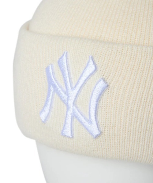 NEW ERA（ニューエラ）の「NEW ERA/ニューエラ ビーニー BASIC CUFF MLB Tonal Logo ニューヨーク・ヤンキース/ロサンゼルス・ドジャース（ニットキャップ/ビーニー・メンズ・ホワイト系その他2/ブラック系その他/ホワイト系その他/ブラック系その他2・FREE）」の11枚目の写真