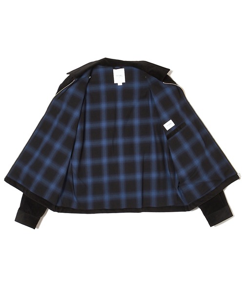 CRIMIE(クライミー)の「CORDUROY BLOUSON JACKET(ブルゾン・メンズ・ブラック/ネイビー・M/L/XL/XXL/S)」の3枚目の写真
