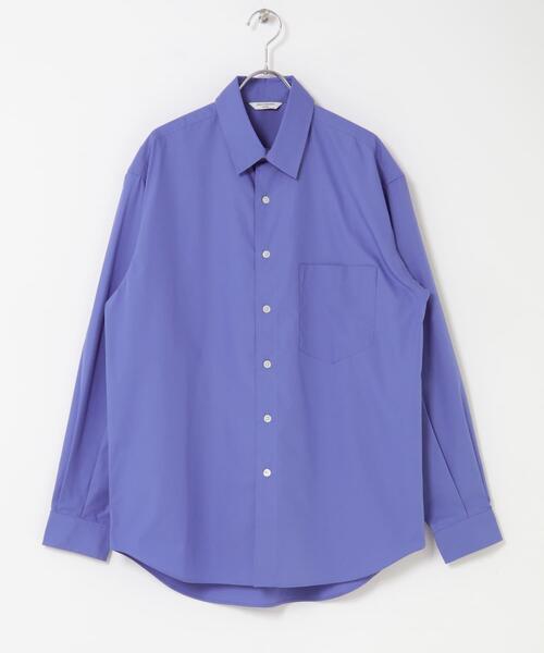 URBAN RESEARCH DOORS（アーバンリサーチドアーズ）の「TCブロードレギュラーカラーロングスリーブシャツ（シャツ/ブラウス・メンズ・ブルー/ストライプ/チェック・MEDIUM/LARGE）」の21枚目の写真