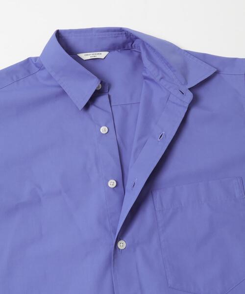 URBAN RESEARCH DOORS（アーバンリサーチドアーズ）の「TCブロードレギュラーカラーロングスリーブシャツ（シャツ/ブラウス・メンズ・ブルー/ストライプ/チェック・MEDIUM/LARGE）」の22枚目の写真