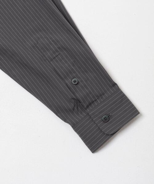 URBAN RESEARCH DOORS（アーバンリサーチドアーズ）の「TCブロードレギュラーカラーロングスリーブシャツ（シャツ/ブラウス・メンズ・ブルー/ストライプ/チェック・MEDIUM/LARGE）」の13枚目の写真