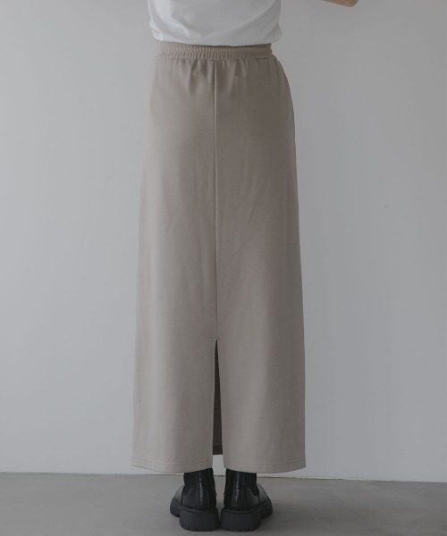 slattgir(スラットジール)の「高身長 ストレートスウェットスカート(セットアップ対応)(トールサイズ)Essenave(スカート・レディース・グレイッシュベージュ/ネイビー・TLL/T3L/T4L/T5L/TM/TL)」の21枚目の写真