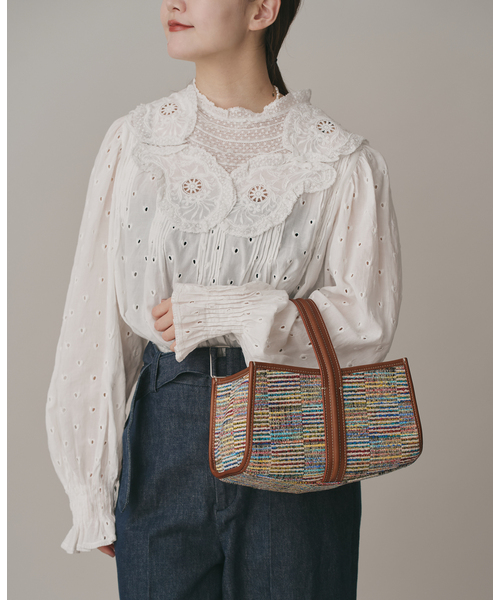 セール】venit/ヴェニット レースブラウス VEG-5533-B（シャツ