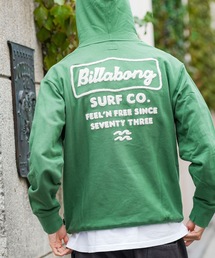 BILLABONG（ビラボン）の「BILLABONG メンズ SIGN パーカー 【OVER FIT】【2025年秋冬モデル】 ビラボンバックロゴ刺繍プルオーバーパーカー・フーディー（パーカー）」