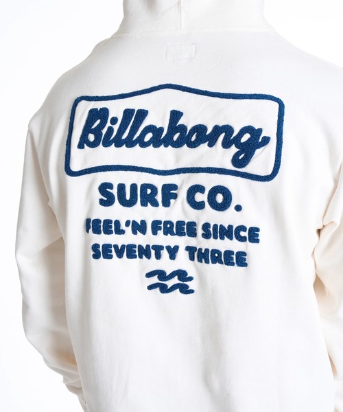 BILLABONG（ビラボン）の「BILLABONG メンズ SIGN パーカー 【OVER FIT】【2025年秋冬モデル】/ビラボンバックロゴ刺繍プルオーバーパーカー・フーディー（パーカー・メンズ・クリーム/ブラック系その他/グリーン・LARGE/X-LARGE/SMALL/MEDIUM）」の10枚目の写真