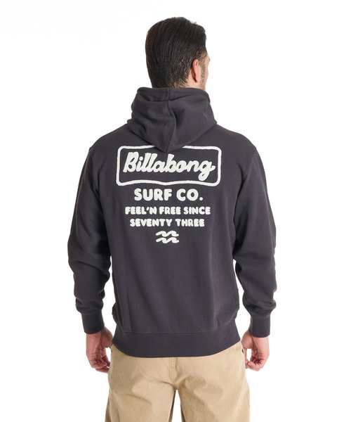 BILLABONG（ビラボン）の「BILLABONG メンズ SIGN パーカー 【OVER FIT】【2025年秋冬モデル】/ビラボンバックロゴ刺繍プルオーバーパーカー・フーディー（パーカー・メンズ・クリーム/ブラック系その他/グリーン・LARGE/X-LARGE/SMALL/MEDIUM）」の17枚目の写真