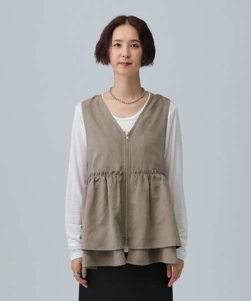 セール】ギャザーWZIPベスト2 591362（ベスト）｜LEPSIM（レプシィム