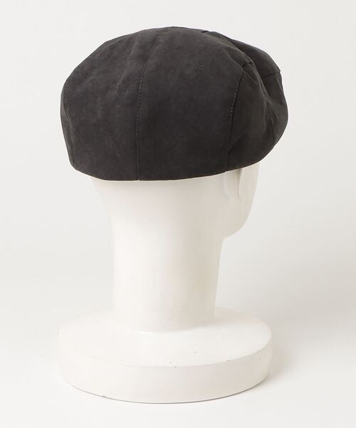 ROSE BUD（ローズバッド）の「ROSEBUD PEACH SKIN HUNTING（ハンチング/ベレー帽・レディース・ベージュ/ブラック・ONE SIZE）」の9枚目の写真