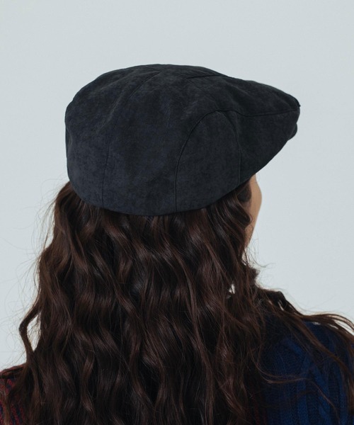 ROSE BUD（ローズバッド）の「ROSEBUD PEACH SKIN HUNTING（ハンチング/ベレー帽・レディース・ベージュ/ブラック・ONE SIZE）」の11枚目の写真