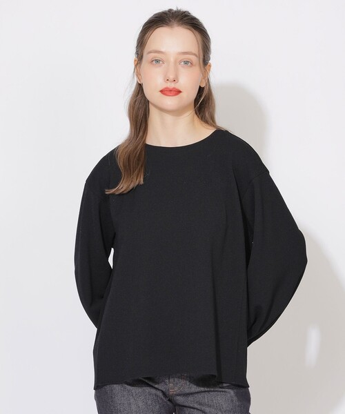 CB CRESTBRIDGE(シービークレストブリッジ)の「バックチェック切替プルオーバー(Tシャツ/カットソー・レディース・ブルー/ブラック/レッド系その他4・M)」の5枚目の写真