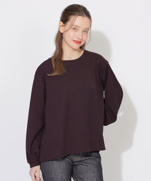 CB CRESTBRIDGE(シービークレストブリッジ)の「バックチェック切替プルオーバー(Tシャツ/カットソー・レディース・ブルー/ブラック/レッド系その他4・M)」の10枚目の写真