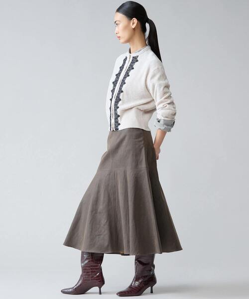 Tiara（ティアラ）の「レース前立てカーディガン（カーディガン/ボレロ・レディース・ネイビー/アイボリー/ブラック・FREE）」の13枚目の写真