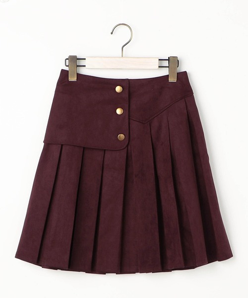 NICOLE CLUB(ニコル クラブ)の「インバーテッドプリーツスカート(スカート・レディース・チャコール/ブラウン/ボルドー・MEDIUM)」の13枚目の写真