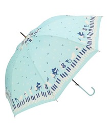 その他セレクト（ソノタセレクト）の「amusant sous la pluie 60cm スリム耐風長傘 8mm PUレザー（長傘・メンズ）」