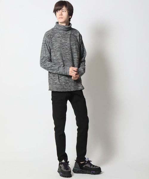 ARCADE（アーケード）の「暖かマイクロフリース タートルネック トップス C.P.S（ニット/セーター・メンズ・チャコール/ネイビー/グレー/ワイン・M/L/LL）」の5枚目の写真
