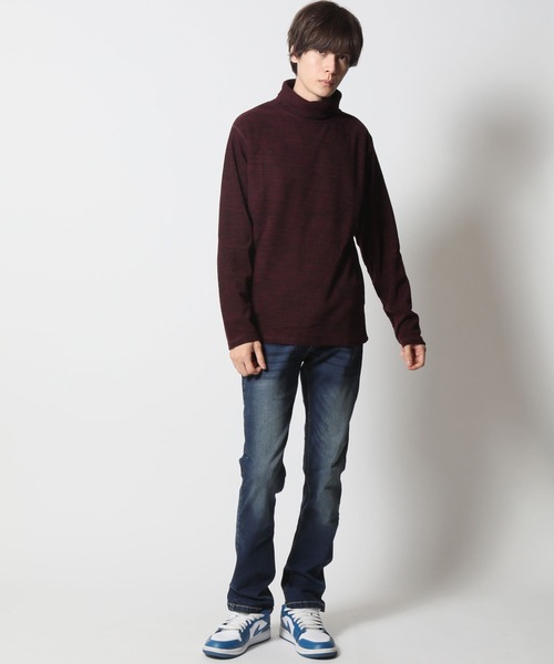ARCADE（アーケード）の「暖かマイクロフリース タートルネック トップス C.P.S（ニット/セーター・メンズ・チャコール/ネイビー/グレー/ワイン・M/L/LL）」の11枚目の写真