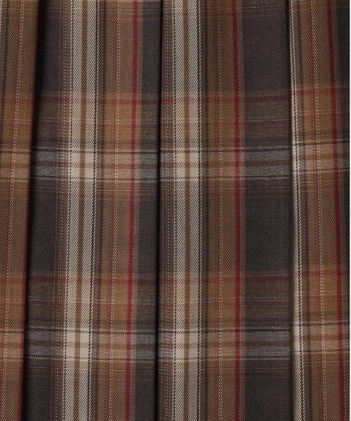 Right-on(ライトオン)の「【HONEYSUCKLE ROSE】チェックプリーツスカート (クラシック/軽やか素材/カジュアル)(スカート・レディース・イエロー/ベージュ/ブルー・S/M/L)」の15枚目の写真