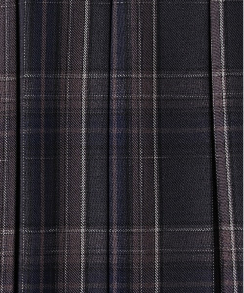 Right-on(ライトオン)の「【HONEYSUCKLE ROSE】チェックプリーツスカート (クラシック/軽やか素材/カジュアル)(スカート・レディース・イエロー/ベージュ/ブルー・S/M/L)」の16枚目の写真