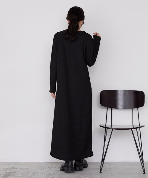 セール】【forksy.】センタージップべプラムベスト&ジャガードロング